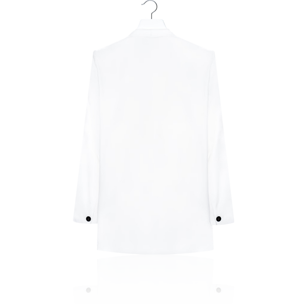 Silk velvet jacket with lapel