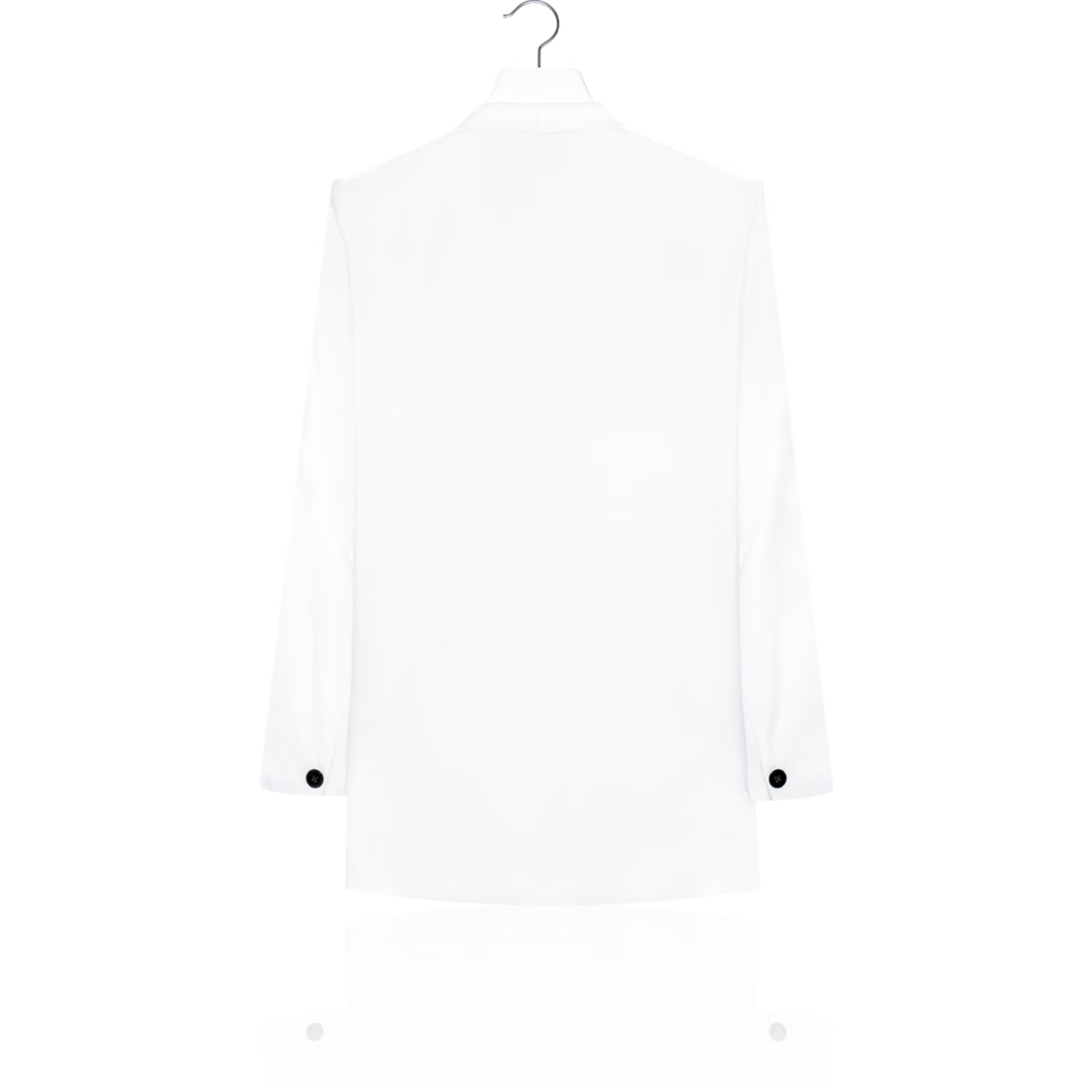 Silk velvet jacket with lapel