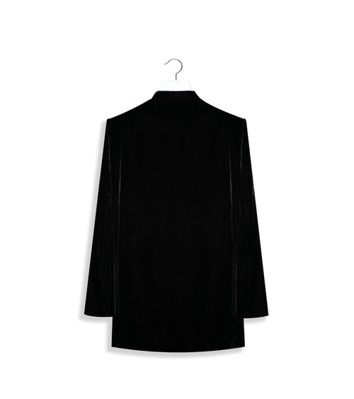 Silk velvet jacket