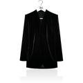 Silk velvet jacket