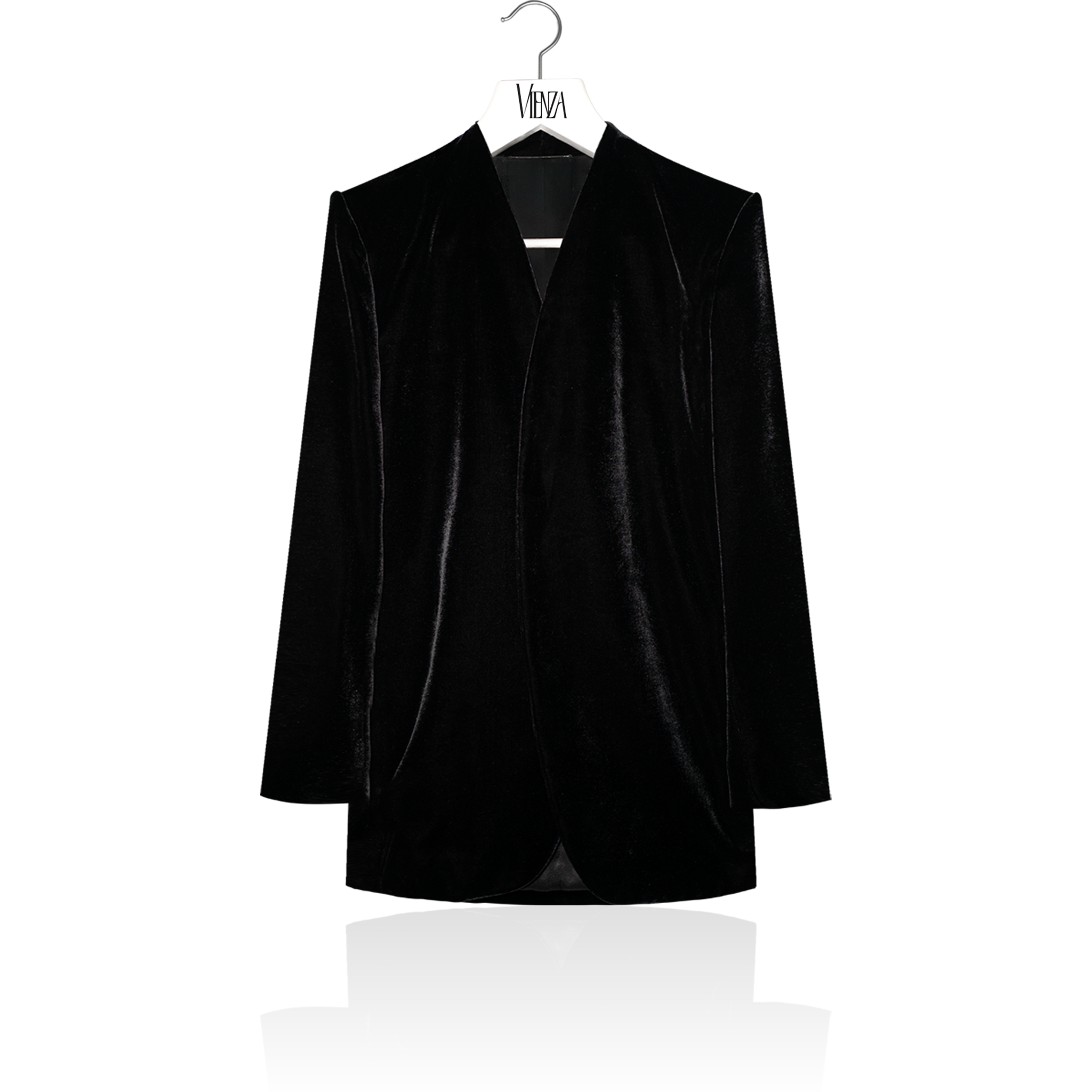 Silk velvet jacket